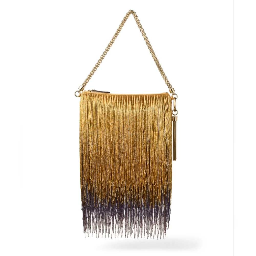 Jimmy Choo - NIB - Callie Crystal Embellished Bag In Sunflower